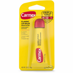 Carmex Medicated Classic Lip Balm - Cream - 0.35 fl oz - Tube - Applicable on Lip - Moisturising Tube - 1 Box
