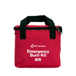 First Aid Only Burn Care Fabric Case Kit, Red