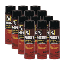 Misty® ICS Energized Electrical Cleaner, 20 oz Aerosol Spray, 12/Carton