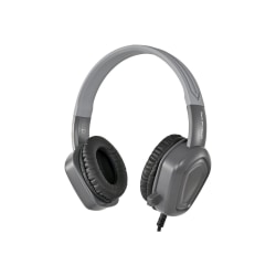 Techprotectus USB Noise Cancelling Headset, With Mic, USB Type-C Connector, Gray, TP-H16-CIV
