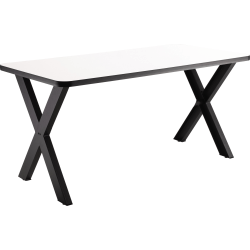 National Public Seating Collaborator Table, 30"H x 30"W x 72"D, Whiteboard Top