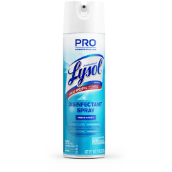 Lysol® Professional Disinfectant Spray, Fresh Scent, 19 Oz Bottle