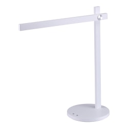Bostitch® Dimmable LED Bar Desk Lamp, 16-15/16"H, White
