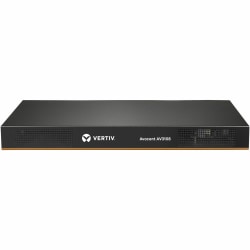 Vertiv Avocent AV3000 KVM Over IP Switch | 8 port KVM | VGA Cable (AV3108-400) - 8 Computer(s) - 1 Local User(s) - AV3108400