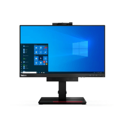 Lenovo ThinkCentre TIO22Gen4 21.5" LCD Touchscreen Monitor - 16:9 - 4 ms Extreme Mode - 22" Class - 1920 x 1080 - Full HD - In-plane Switching (IPS) Technology - 16.7 Million Colors - 250 Nit - WLED Backlight - Speakers - USB