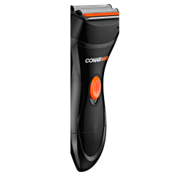 Conair ConairMan Wet/Dry Travel Shaver, Black