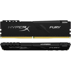 HyperX HyperX Fury 64GB (2x 32GB) DDR4 SDRAM Memory Kit - For Desktop PC - 64 GB (2x 32GB) - DDR4-3000/PC4-24000 DDR4 SDRAM - HX430C16FB3K2/64