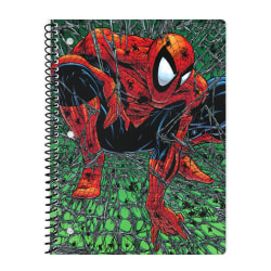 Innovative Designs Licensed Notebook, 11" x 8-1/2", 1 Subject, College Ruled, 70 Sheets, Spiderman