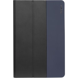 Targus® Fit-N-Grip Folio Carrying Case, 10"H x 7.3'W x 0.6"D, Black, THZ662GL