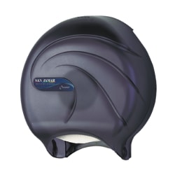 San Jamar Soloette 9" JBT Dispenser - Roll Dispenser - 1x Roll - 12"x10.3"x 5.6" Depth - Plastic - Black Pearl - R2090TBK