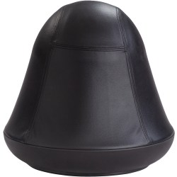 Safco® Runtz Swivel Ball Chair, Black