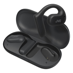 JVC® True Wireless Bluetooth® Nearphones With Charging Case, Black, HA-NP35T