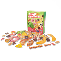 Junior Learning Food Fractions, Multicolor