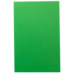 JAM Paper® Card Stock, Green, Ledger (11" x 17"), 65 lb, Pack Of 250