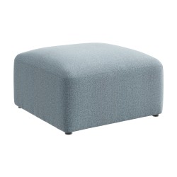 Bush Business Furniture Assemble Modular Lounge Ottoman, Mist Fabric, Standard Delivery