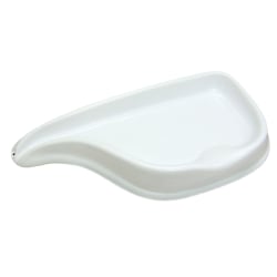 DMI® Hair-Washing Basin Tray, 3"H x 28"W x 15"D, White