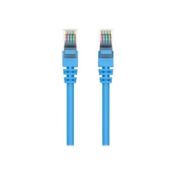 Belkin - Patch cable - RJ-45 (M) to RJ-45 (M) - 8 ft - UTP - CAT 6 - molded, snagless - blue - for Omniview SMB 1x16, SMB 1x8; OmniView SMB CAT5 KVM Switch