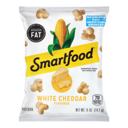 Smartfood® Reduced Fat White Cheddar Popcorn, 0.5 Oz, Total Qty 72