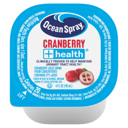 Ocean Spray Cranberry + Health Juice, 4 Oz, Total Qty 48
