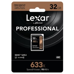 Lexar® Professional UHS-I SDHC™ Memory Card, 32GB
