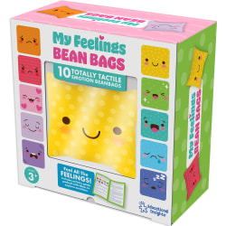Educational Insights My Feelings Bean Bags, Character Education, Set Of 10 Bean Bags