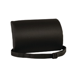 Luniform™ Lumbar Support Cushion, 7 1/2"H x 11" x 2 3/4"D, Black