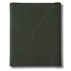 TUL® Vegan Leather Padfolio With Legal Pad, Letter Size, Green