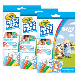 Crayola Color Wonder Mini Box Set, Bluey, 3 Sets