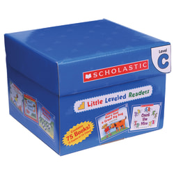 Scholastic Little Leveled Readers Book: Level C Box Set, 5 Copies of 15 Titles