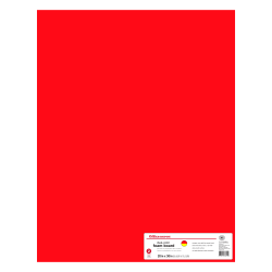 Office Depot Brand Dual Color Foam Board, 20" x 30", Red & Yellow, Pack Of 2