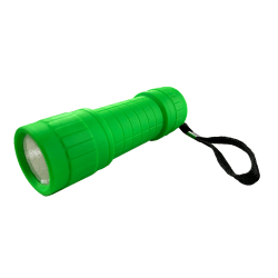 Quick Communication Corp. LED Flashlight, 1" x 3", Assorted Colors