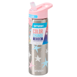 Smash Color Change Stainless Steel Water Bottle, 25 Oz, Star