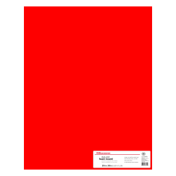 Office Depot® Brand Dual Color Foam Board, 20" x 30", Fluorescent Neon Red/Fluorescent Neon Orange, 1ct