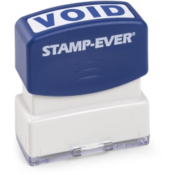Trodat Pre-inked VOID Stamp - Text Stamp - VOID - 1.69" Impressionx 0.56" Impression - 50000 Impression(s) - Blue - 1 Each - TAA Compliant - 5968