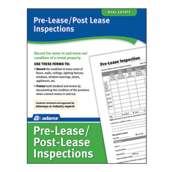 Adams® Pre-Lease & Post-Lease Inspections