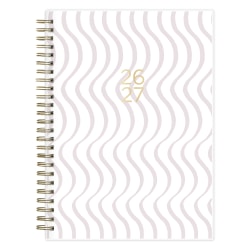 Planner Notes AG Squiggle Stripe Neutral 5.875x8.625 AY26-27