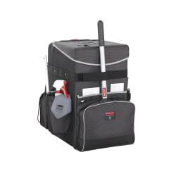 Rubbermaid® Executive Quick Cart, Large, Dark Gray