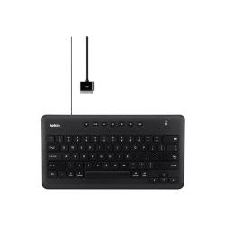 Belkin Secure Wired Keyboard - Keyboard - Apple Dock connector