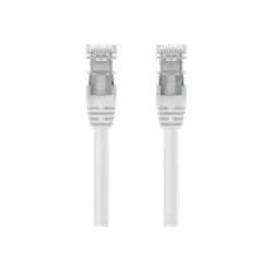 Belkin - Patch cable - RJ-45 (M) to RJ-45 (M) - 2 ft - CAT 6 - snagless - white - for Omniview SMB 1x16, SMB 1x8; OmniView SMB CAT5 KVM Switch