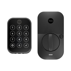 Yale Assure Lock 2 YRD450-WF1-BSP - Door lock - combination, biometric, smartphone app - smart lock - touch keypad, fingerprint sensor - black suede