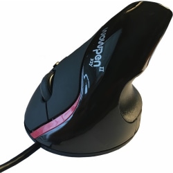 Ergoguys Wow Pen Joy II Vertical Ergonomic Optical Mouse, Black