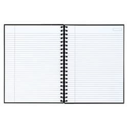 TOPS® Royale Wirebound Notebook, 8" x 10 1/2", Legal Ruled, 96 Sheets, Gray/Black