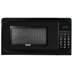 Danby 0.7 Cu. Ft. Countertop Microwave With 2-Step Child Lock, Black