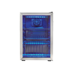 Danby DBC026A1BSSDB - Drinks chiller - width: 17.5 in - depth: 19.7 in - height: 27.1 in - 2.6 cu. ft - stainless steel