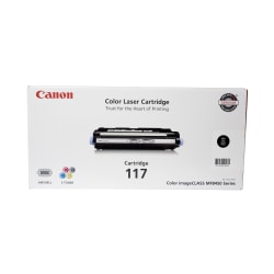 Canon® 117 Black Toner Cartridge, 2578B001