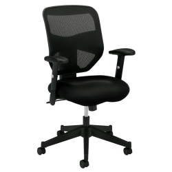 HON® Prominent™ Mesh Fabric High-Back Task Chair, Black