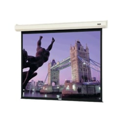 Da-Lite Cosmopolitan Electrol Square Format - Projection screen - motorized - 120 V - 136" (135.8 in) - 1:1 - Matte White - white