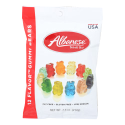 Albanese Gummy Bears, 7.5-Oz Bag, Assorted Flavors