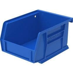 Akro-Mils AkroBin Storage Bin, Small Size, 3" x 4 1/10" x 5 2/5", Blue