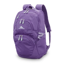 High Sierra Swoop Laptop Backpack With 17" Laptop Pocket, Light Purple